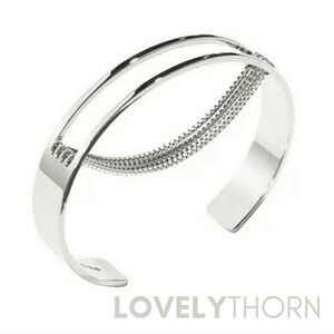 JENNY BIRD // ltd ed silver chain detail cuff